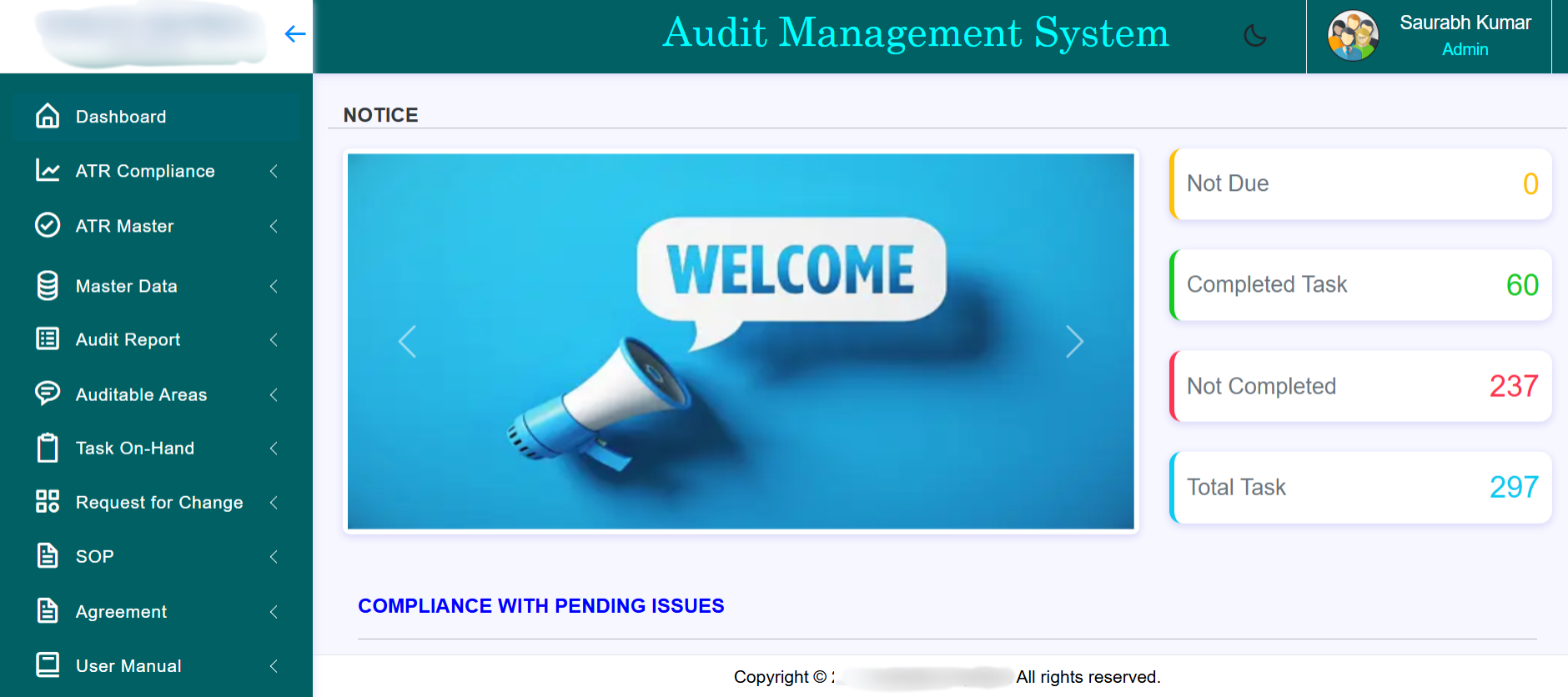 Audit Management System - Laravel Enterprise Web Application
