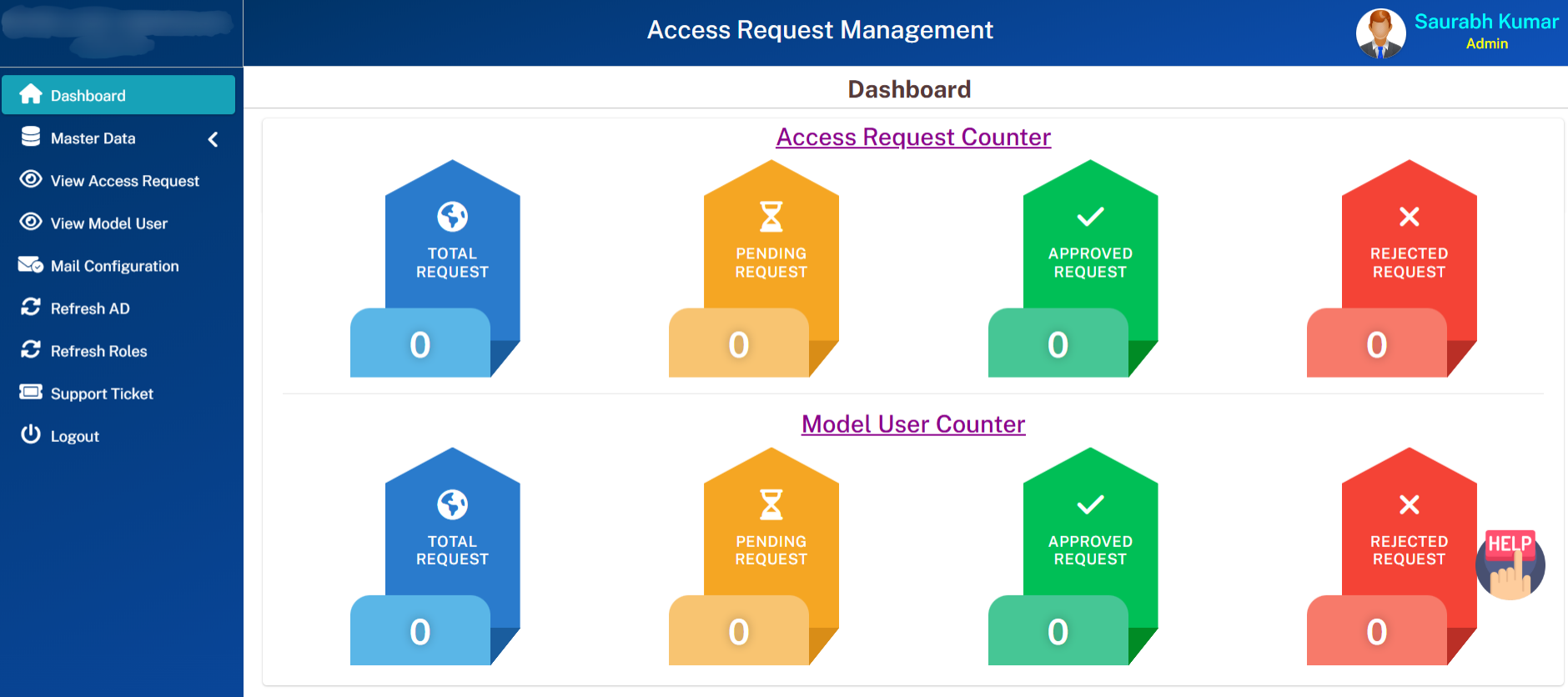 Access Request Management - Laravel Enterprise Web Application