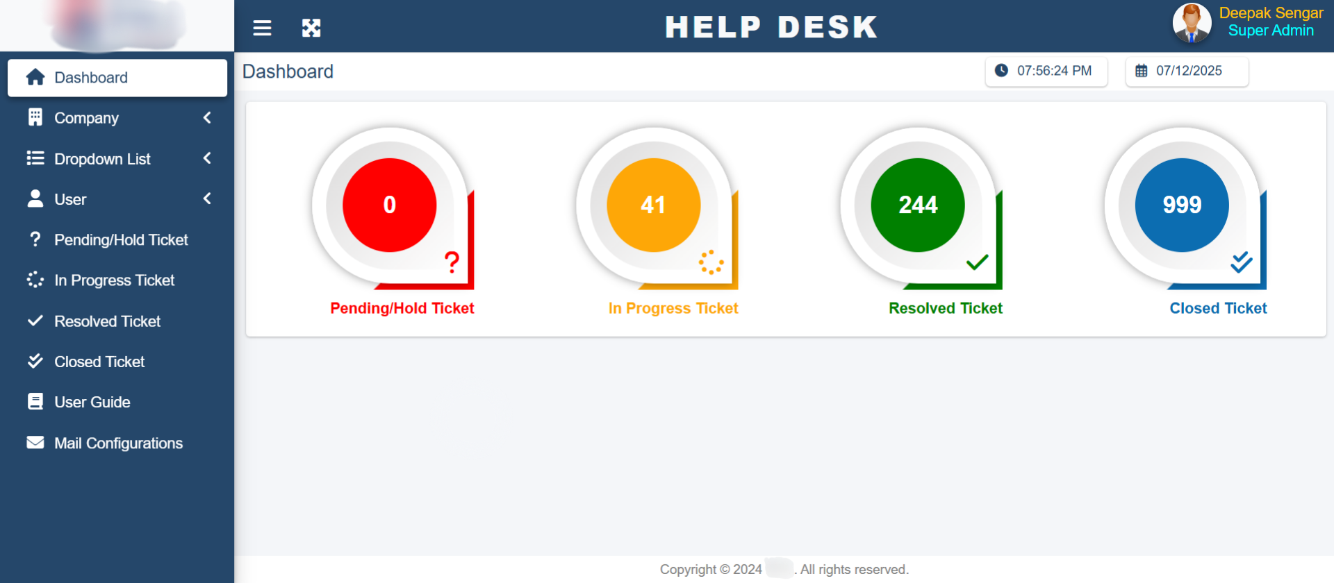 Helpdesk (Ticketing Tool) - Laravel Enterprise Web Application